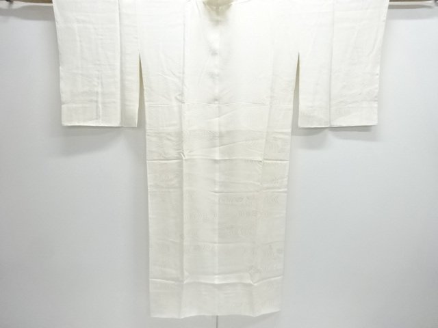 JAPANESE KIMONO / UNUSED JUBAN / FAMILIAL CREST